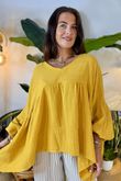 Made in Italy Santos Artist Smock Ochre /10 =
